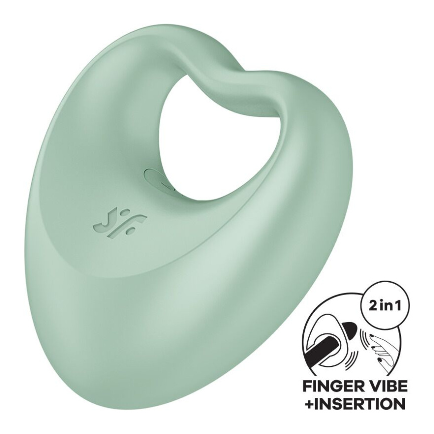 Вібратор на палець та ерекційне кільце 2в1 Satisfyer Perfect Pair 3 фото 1