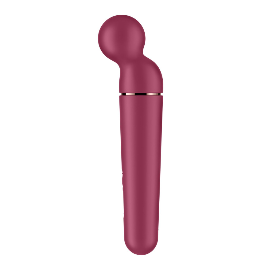 Вібромасажер Satisfyer Planet Wand-er Berry/Rosegold, дуже потужний, бездротовий фото 2