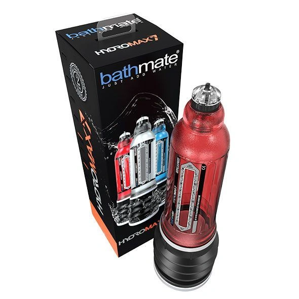 Гидропомпа Bathmate Hydromax 7 Red, для члена длиной от 12,5 до 18 см, диаметр до 5,2 см фото 4