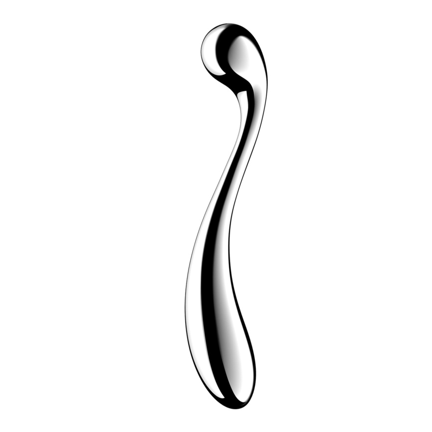 Металевий дилдо Satisfyer Star Force 4, двосторонній, можна нагрівати та охолоджувати, дуже важкий фото 2
