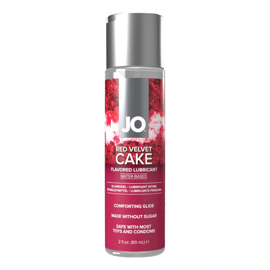Набор вкусовых смазок JO Champagne & Red Velvet Cake (2×60 мл), Limited Edition фото 3