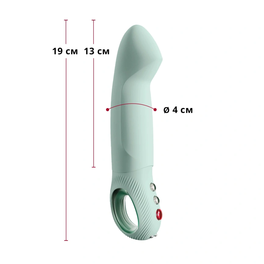 Пульсатор для точки G Fun Factory STRONIC G FORTE sage green, 8 режимов, супермощный фото 2