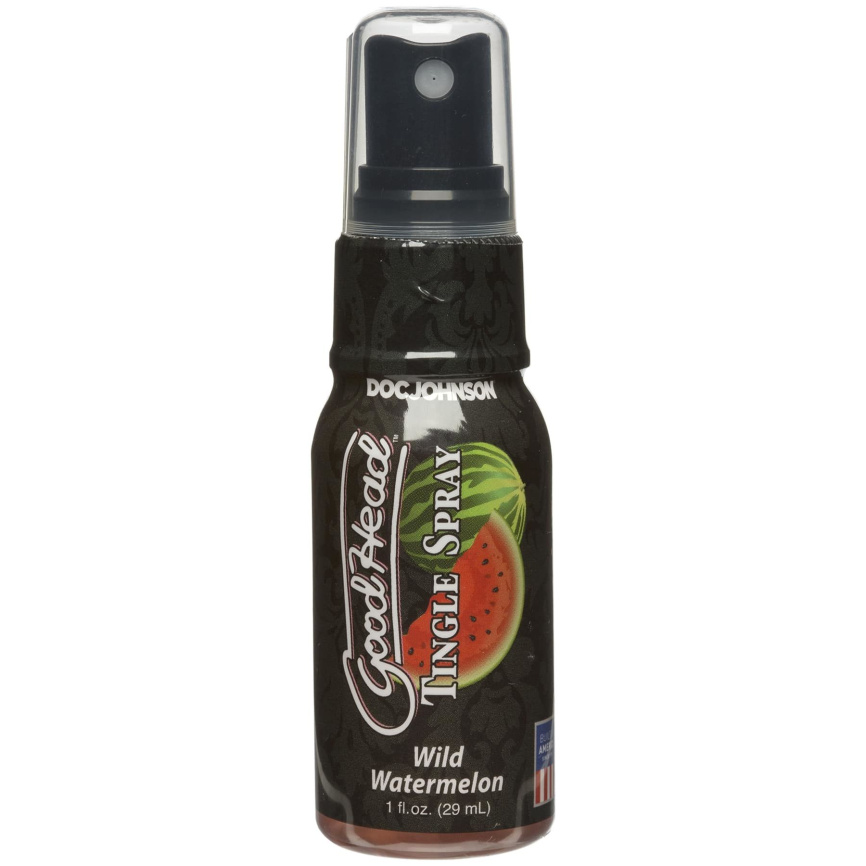 Спрей для мінету Doc Johnson GoodHead Tingle Spray - Watermelon (29 мл) зі стимулювальним ефектом фото 1