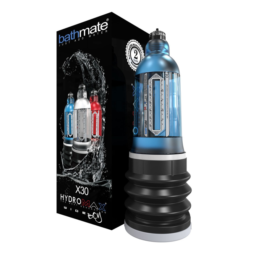 Гідропомпа Bathmate Hydromax 7 WideBoy Blue, для члена довжиною від 12,5 до 18 см, діам.до 5,5 см фото 3