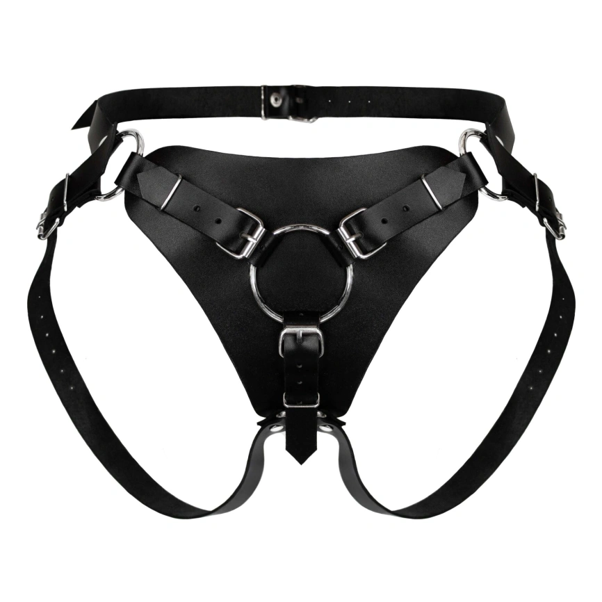 Трусы для страпона Feral Feelings Strap-on Harness Black, black фото 1