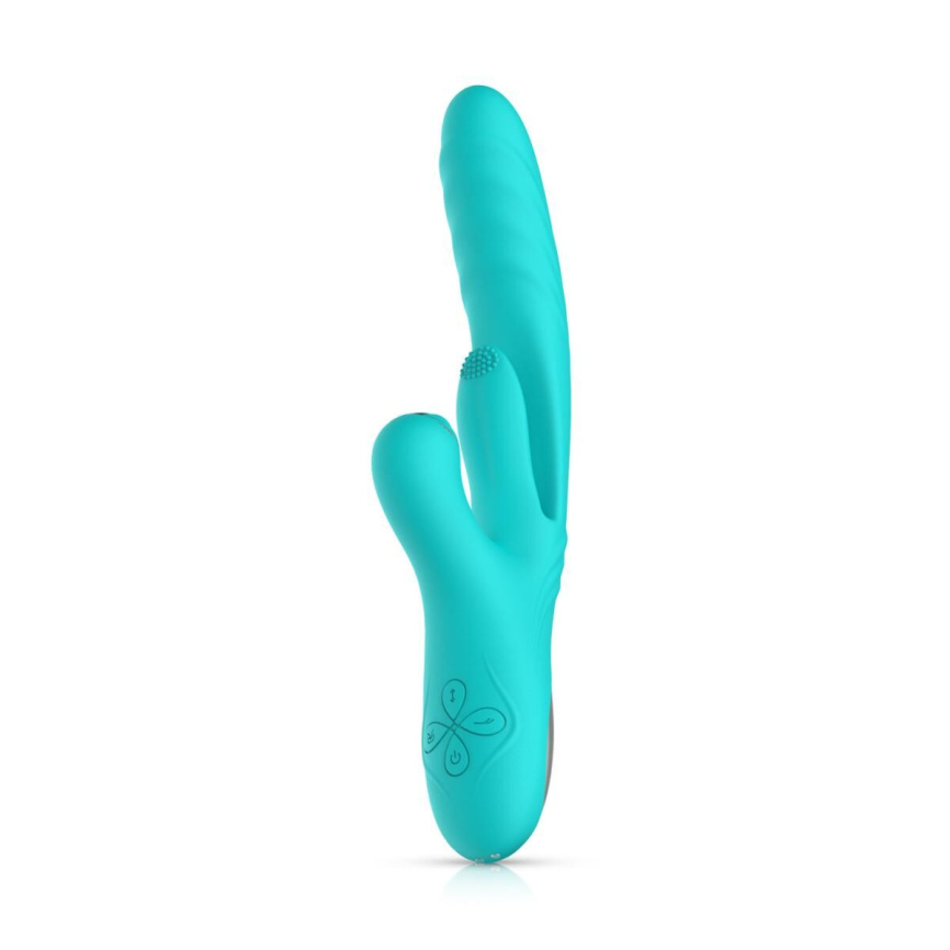 Вібратор-кролик Good Vibes Only - Lisa Thrusting Rabbit Vibrator with G-Spot Stimulator фото 2