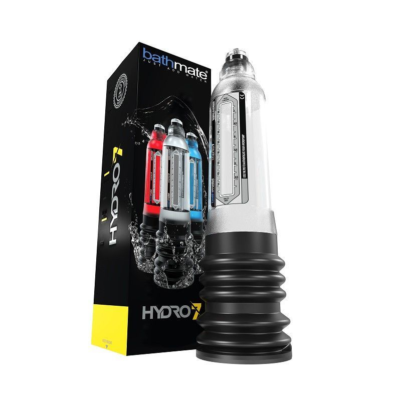 Гідропомпа Bathmate Hydro 7 Clear, для члена довижной от 12,5 до 18см, діаметр до 5см фото 4