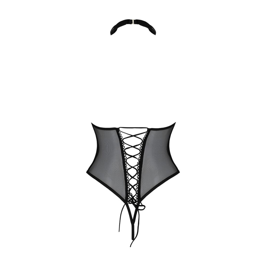 Боді Passion DOMINICA BODY S/M, black фото 11