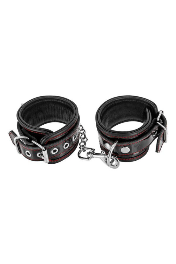 Наручники Fetish Tentation Premium Patent leather handcuffs фото 1