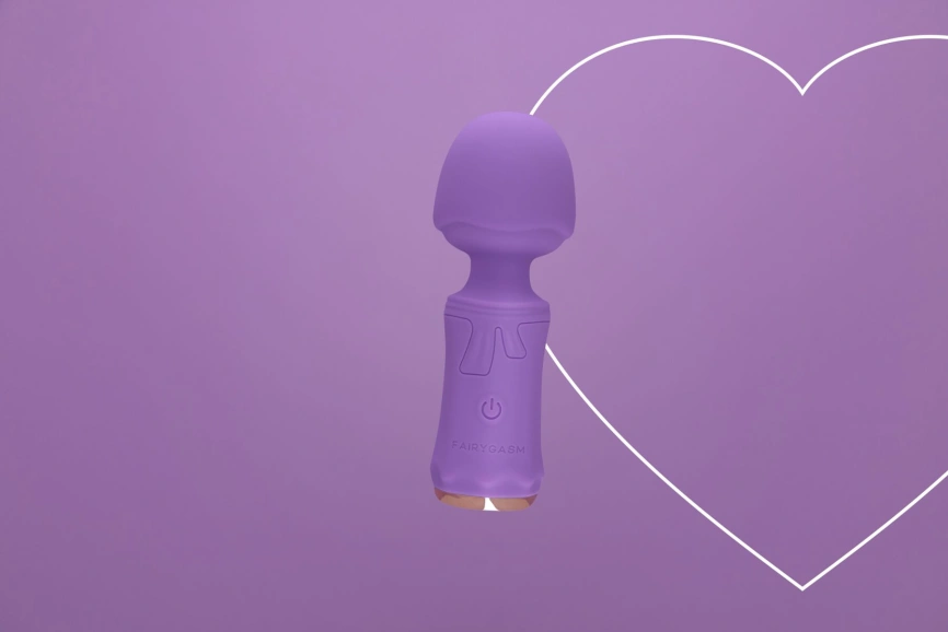 Мини-вибромассажер FairyGasm SecretFuntasy violet фото 7