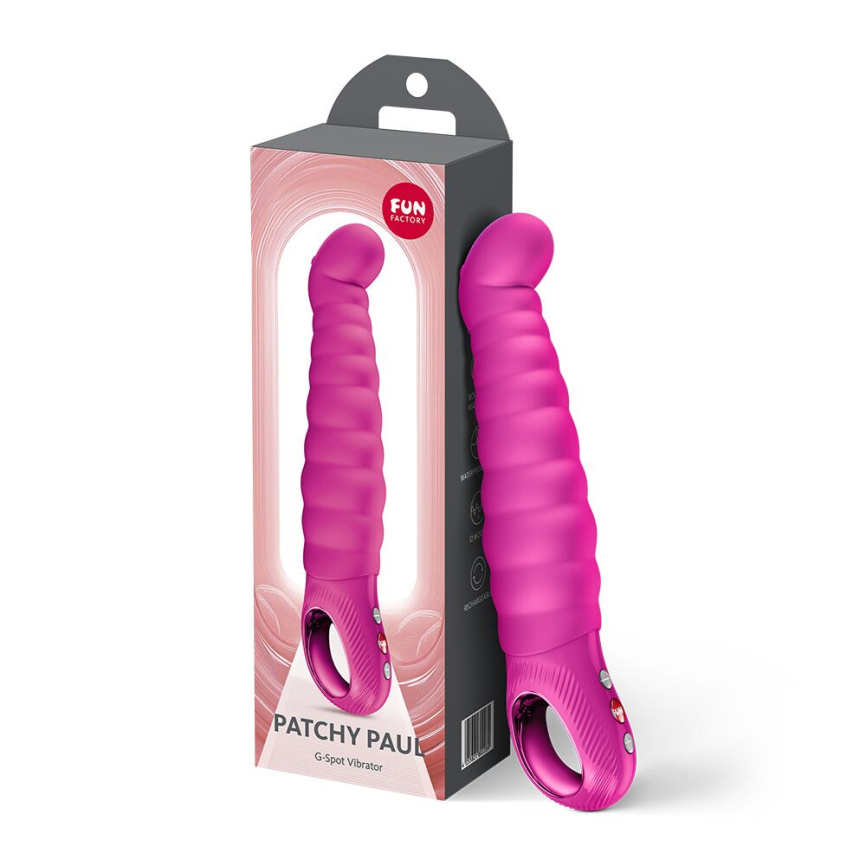 Вібратор точки G Fun Factory PATCHY PAUL Magenta, гнучкий, 12 режимів фото 4