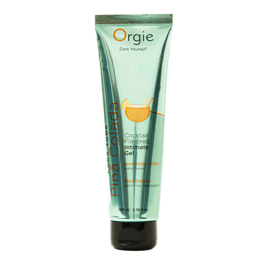 Лубрикант на водній основі Orgie Lube Tube Pina Colada, 100 мл, смак та аромат піна колади фото 1