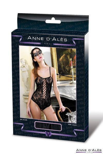 Боді-сітка Anne De Ales BAROQUE Black M/L фото 3