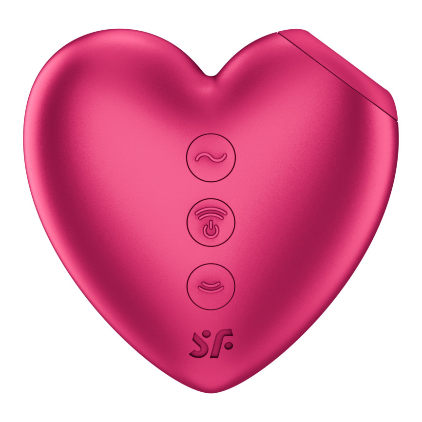 Вакуумний стимулятор-серце з вібрацією Satisfyer Cutie Heart Battery Series фото 3