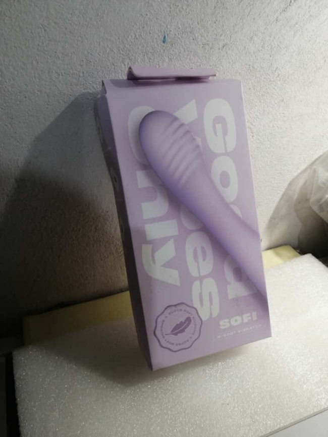 Вібратор Good Vibes Only - SOFI G-Spot Vibrator Soft Silicone - Purple (м'ята упаковка!!!) фото 2