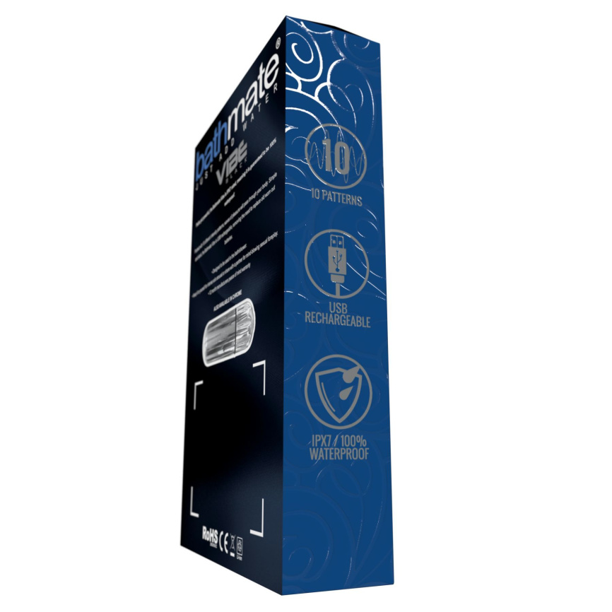 Вібропуля Bathmate Vibe Bullet Black, глибока потужна вібрація фото 4
