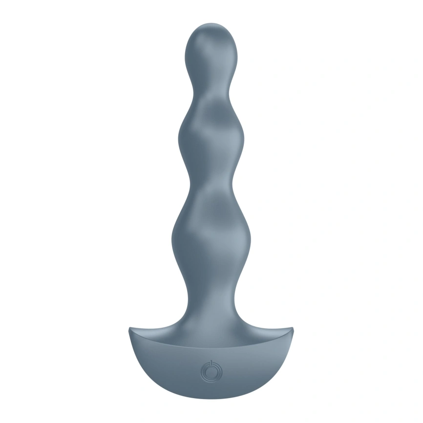 Анальный стимулятор-бусины с двумя моторами Satisfyer Lolli-Plug 2 Ice blue фото 1