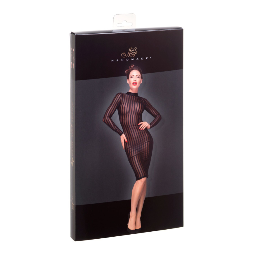 Сукня з мокрим ефектом Noir Handmade F182 Classic dress made of elastic tulle, M фото 6
