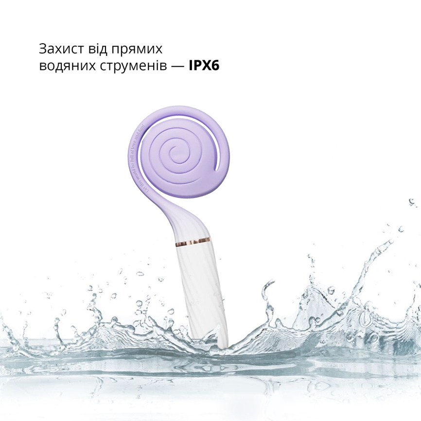 Пульсатор з вакуумною стимуляцією Otouch LOLLIPOP Purple фото 13