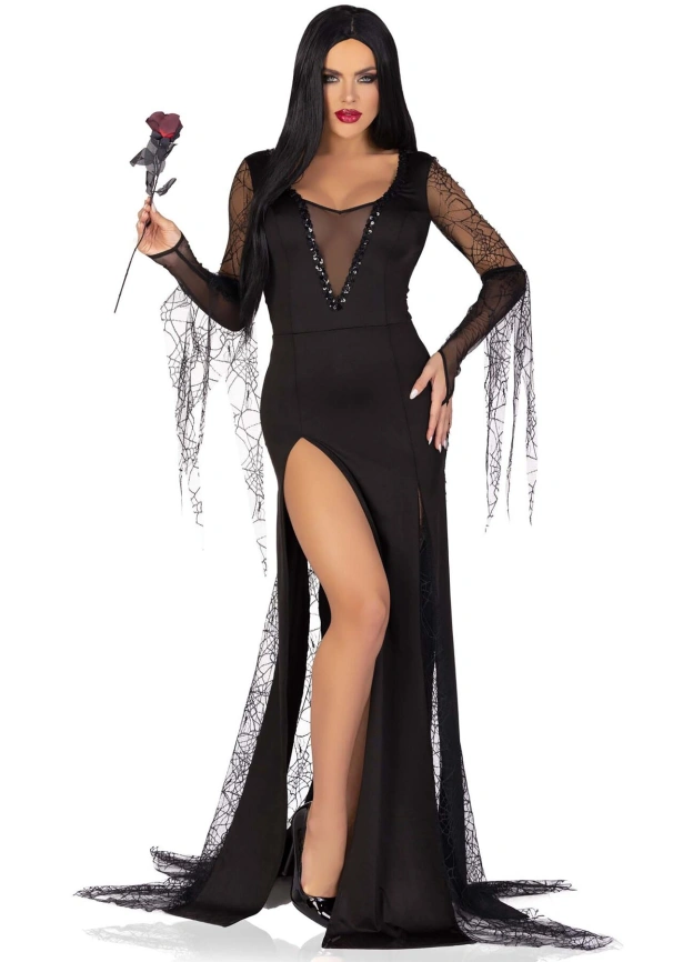 Костюм Мортиши Аддамс Leg Avenue Sexy Spooky Morticia S фото 4
