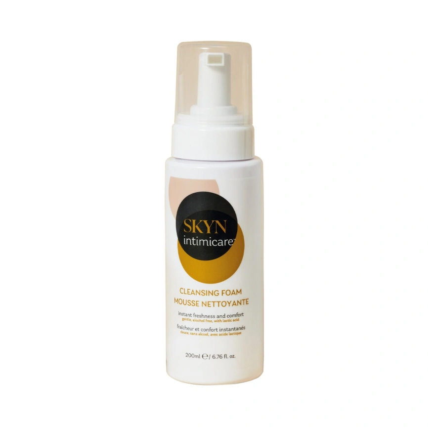 Пена для интимного ухода SKYN Intimicare Cleansing Foam 200 мл, глубокое увлажнение фото 1