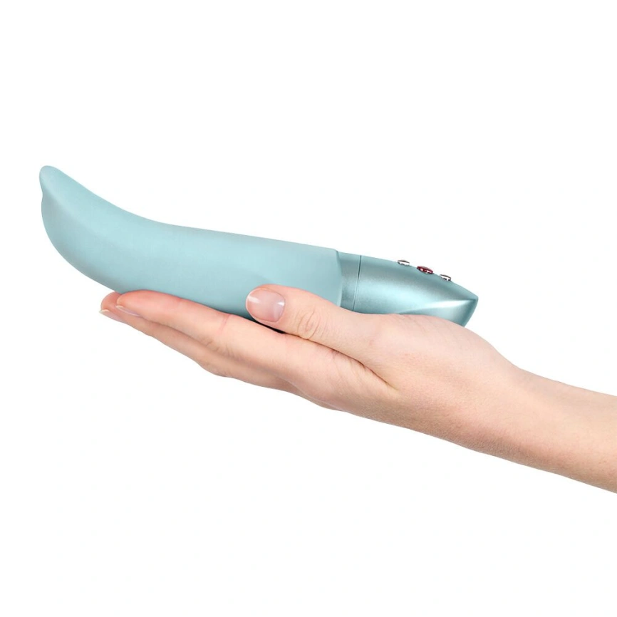 Вибратор для точки G Fun Factory Diva Dolphin Ice Blue, 10 режимов работы, на батарейках фото 7
