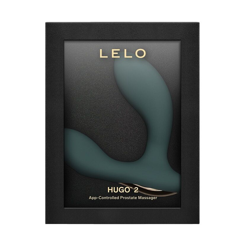Смарт-масажер простати LELO Hugo 2 Green, 2 мотори, підвищена потужність фото 4
