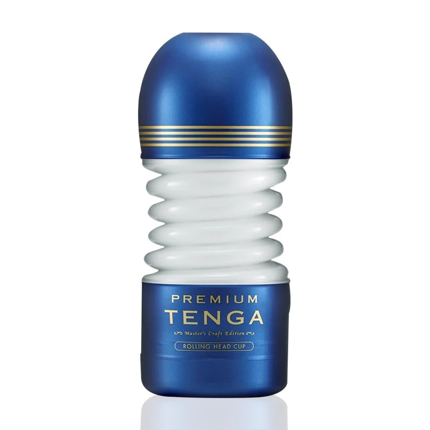 Мастурбатор Tenga Premium Rolling Head Cup з інтенсивною стимуляцією головки фото 1