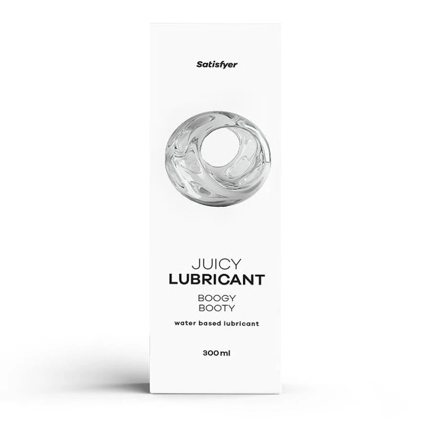 Анальная смазка на водной основе Satisfyer Juicy Lubricant Boogy Booty water based 300 мл фото 1