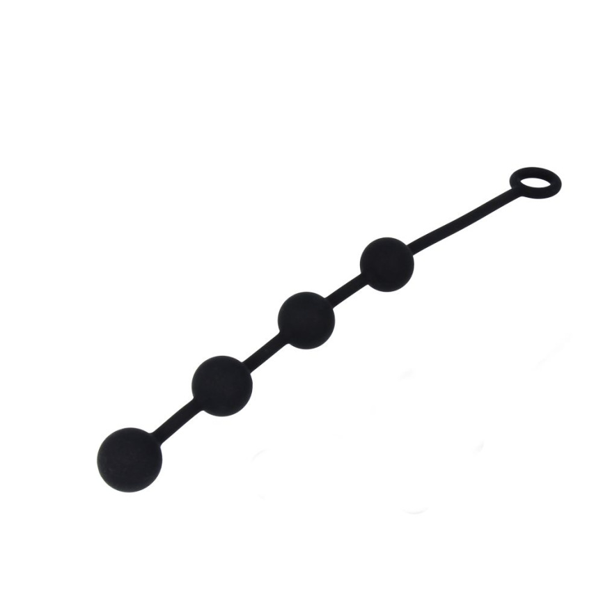 Анальні кульки Nexus Excite Large Anal Beads, силікон, макс. діаметр 3 см фото 2