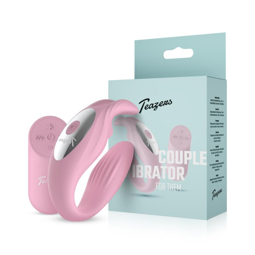 Вібратор для пар Teazers Couple Vibrator фото 10