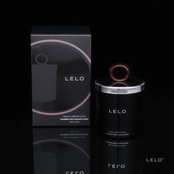 Массажная свеча LELO Massage Candle Vanilla & Creme de Cacao, соевый воск, 36 часов горения фото 2