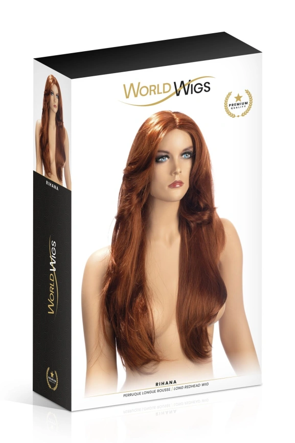 Парик World Wigs RIHANA LONG REDHEAD фото 2