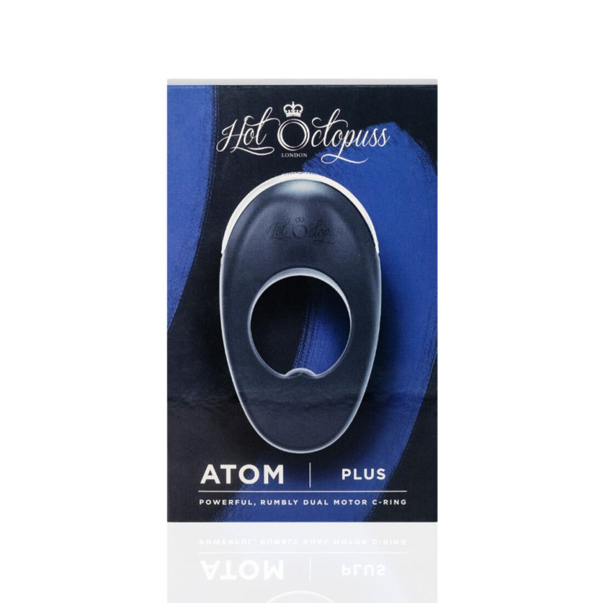 Ерекційне віброкільце Hot Octopuss ATOM PLUS, 2 мотори фото 7