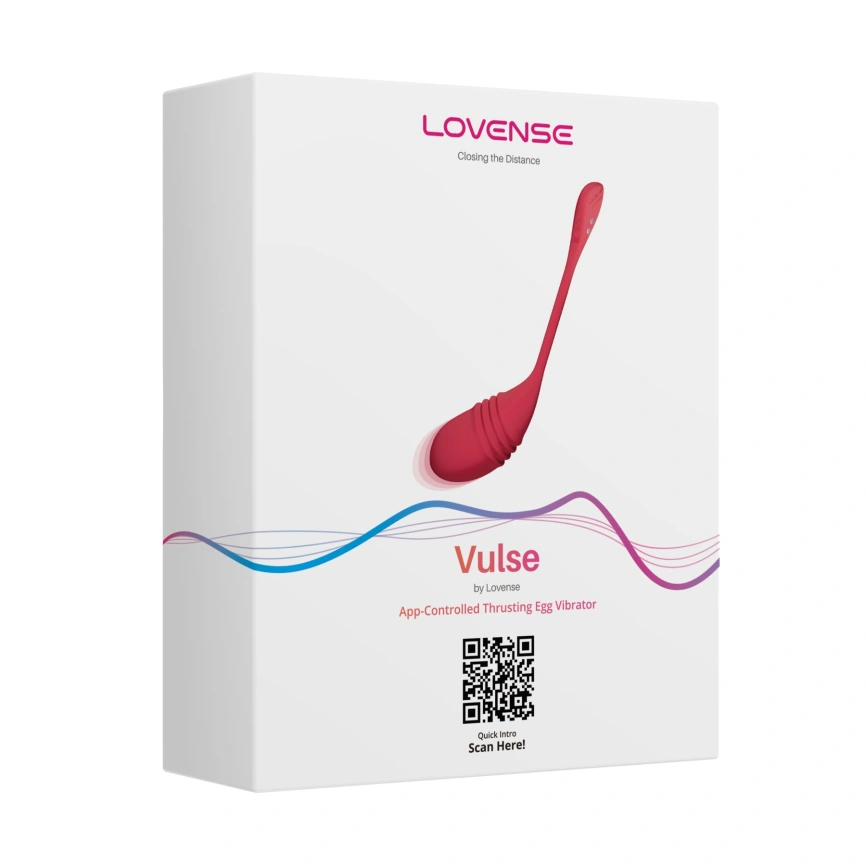 Смарт-виброяйцо с пульсацией Lovense Vulse (Thrusting Egg Vibrator), имитация фрикций фото 8