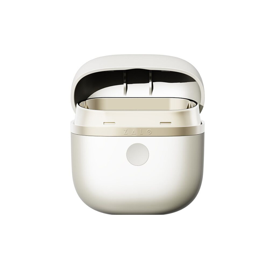 Ерекційне смарт-віброкільце Zalo Apis Ivory White, до 4 годин роботи, зарядний кейс фото 15
