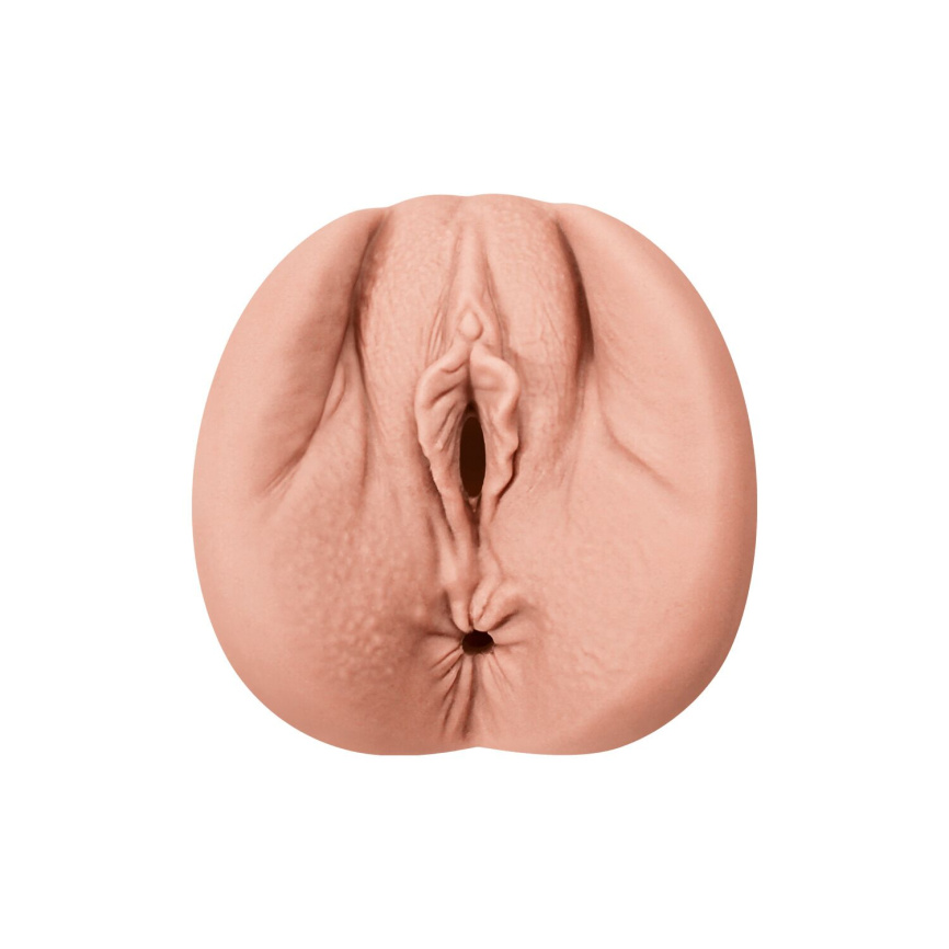 Мастурбатор-вагіна + попка Alive Lola Super Realistic Masturbator L Flesh, два канали, реалістик фото 1
