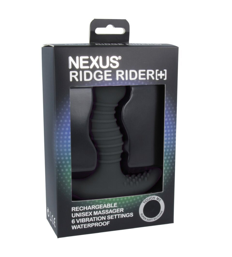 Масажер простати з вібрацією Nexus Ridge Rider Plus Black фото 2