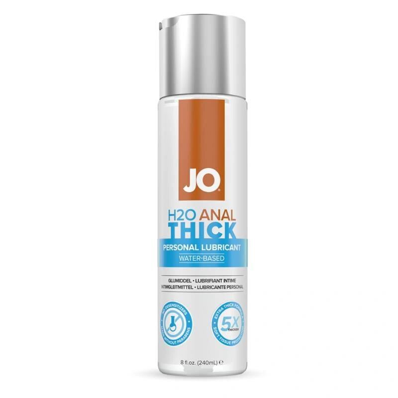 Густая анальная смазка JO ANAL H2O – THICK (240 мл) на водной основе фото 1