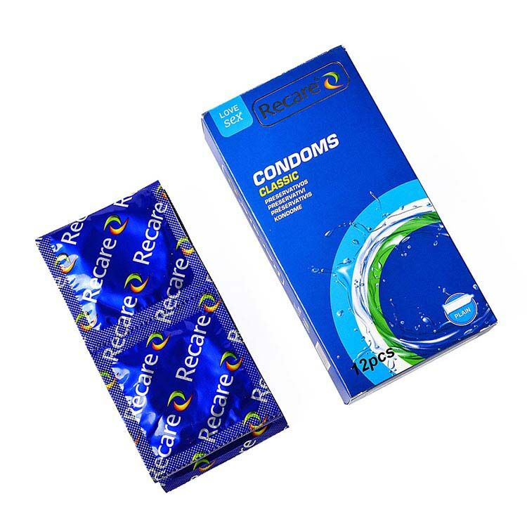 Презервативи Recare Classic Condoms 12 шт, класичні фото 2
