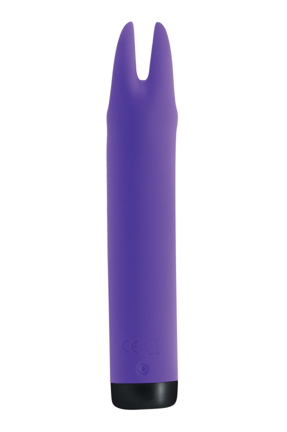 Вібратор S Pleasures Bullets Amethyst, фіолетовий, з двома відростками, 10 режимів, діаметр 2,8 см фото 3