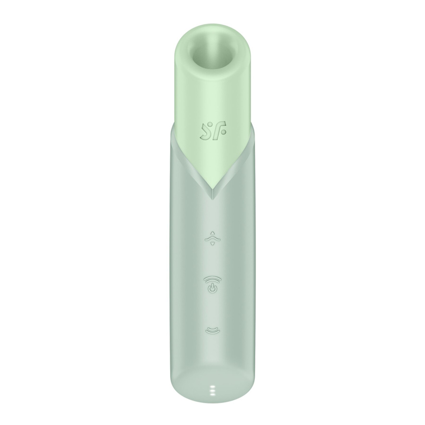 Вакуумний стимулятор Satisfyer Naughty Kiss, магнітна технологія 3D Air Pulse, 30 режимів роботи фото 1