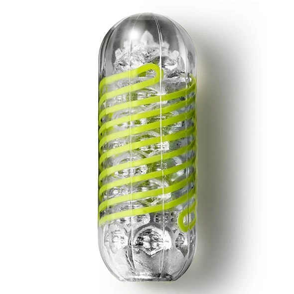Мастурбатор Tenga Spinner 03 Shell с упругой стимулирующей спиралью внутри фото 2