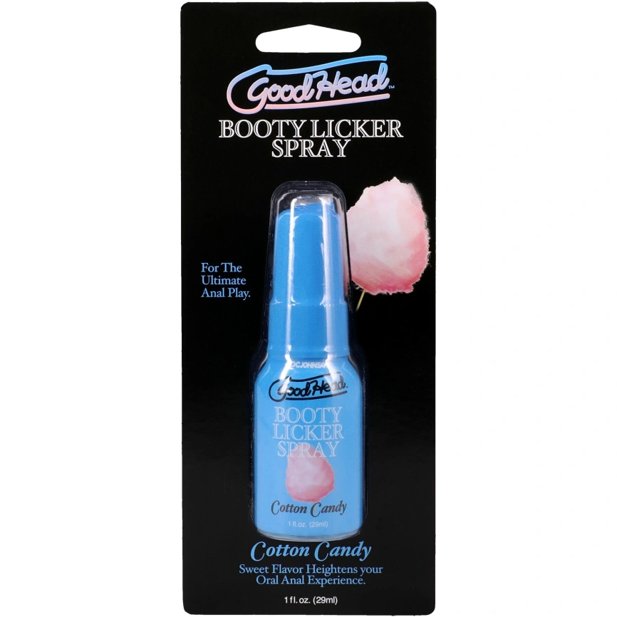 Спрей для анилингуса Doc Johnson GoodHead Booty Licker Spray — Cotton Candy 29 мл фото 2