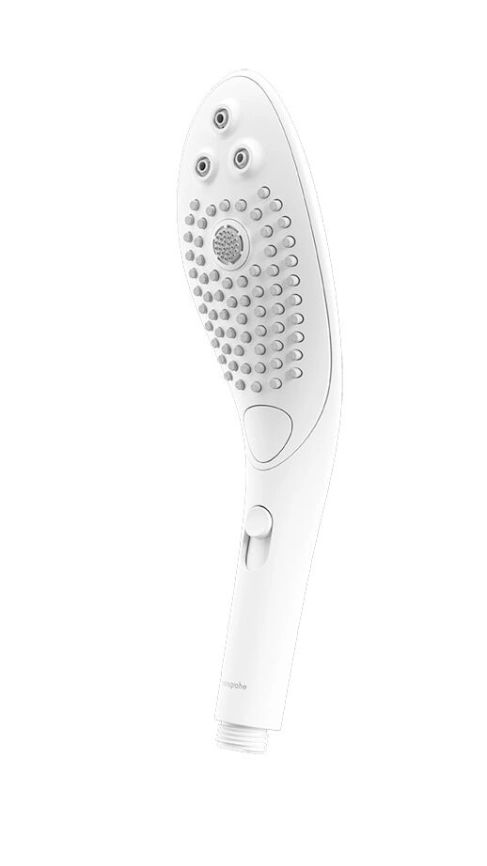 Насадка-стимулятор для душа 2в1 Womanizer Wave White, массажер для интимных зон фото 1