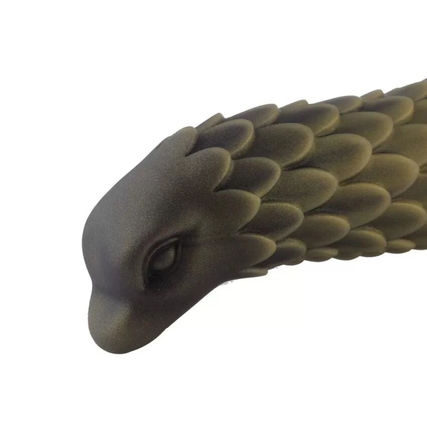 Фаллоимитатор для секс-машин Hismith 8.5″ Squama Beast Silicone Dildo Monster Series, KlicLok фото 4