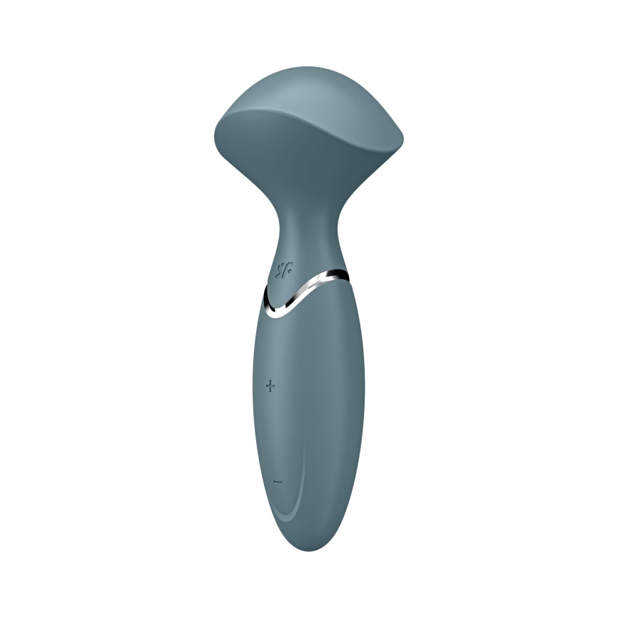Вібромасажер Satisfyer Mini Wand-er Grey фото 2