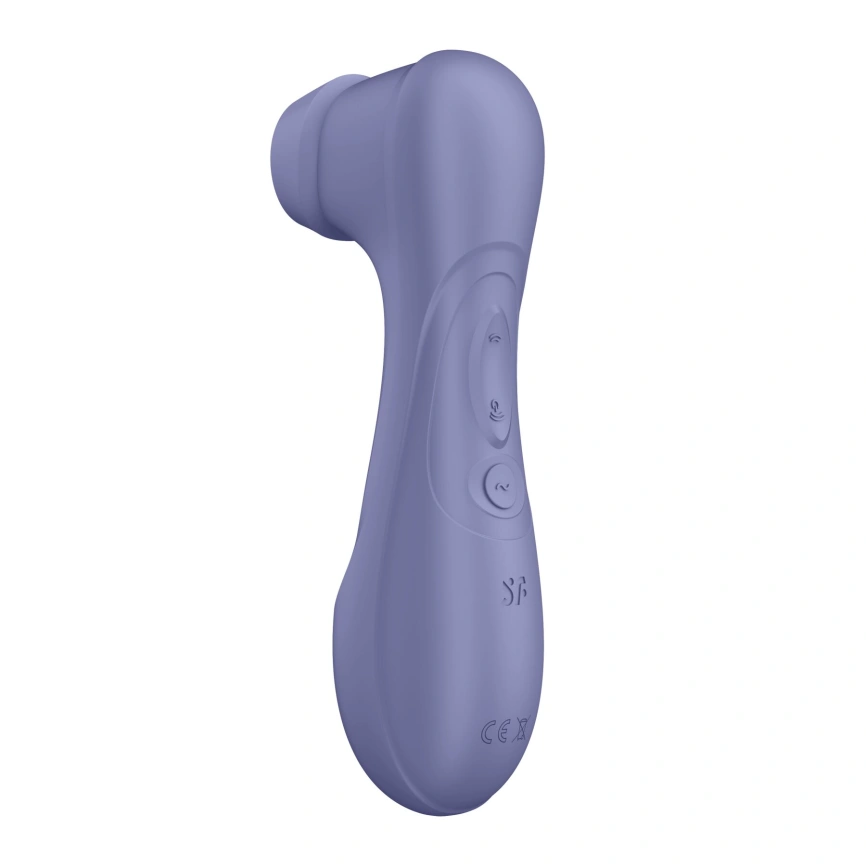 Вакуумный клиторальный стимулятор Satisfyer Pro 2 Generation 3 with Liquid Air Connect App Lilac фото 4