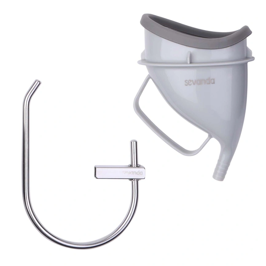Набор для доминирования LOCKINK SEVANDA Objectification Bathroom Set, маска и 4 насадки фото 4