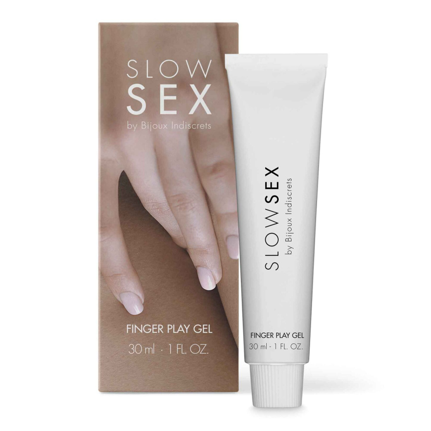 Гель-змазка для мастурбації Bijoux Indiscrets Slow Sex Finger play gel фото 1